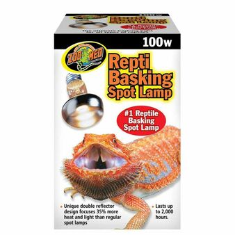 Zoo Med Basking Spot Lamp 100w, Reptile light