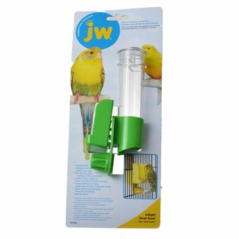 JW Pet Clean Seed Silo Bird Feeder